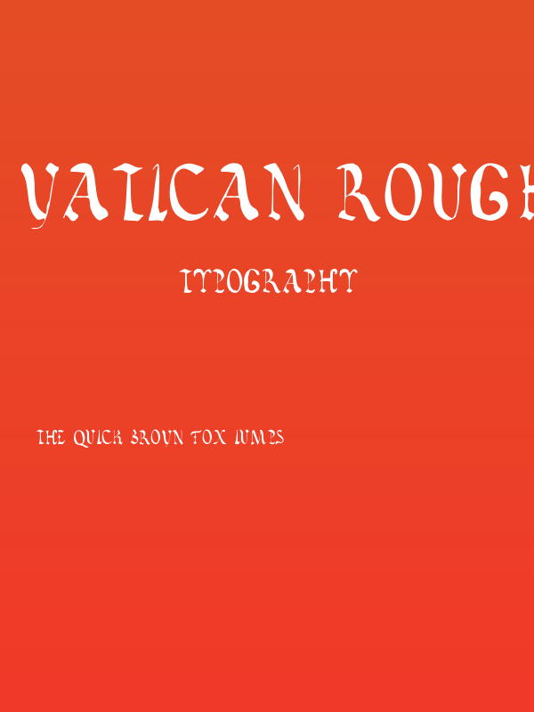 Vatican Rough Letters, 8th c. Poster