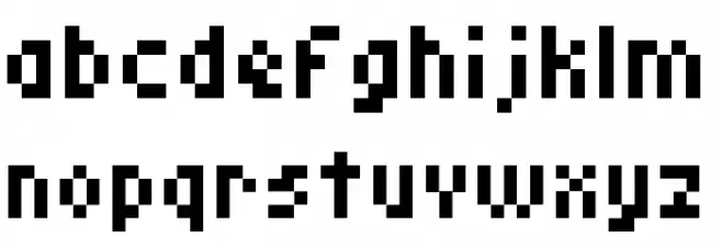 Vaticanus 字体 小写