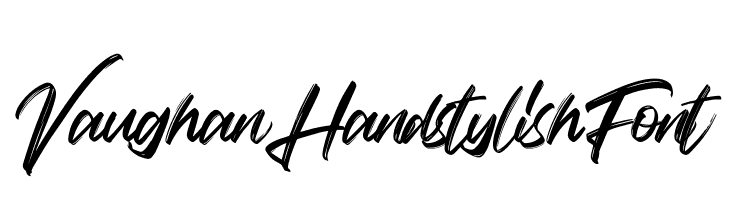 Vaughan Handstylish Font  フリーフォントのダウンロード