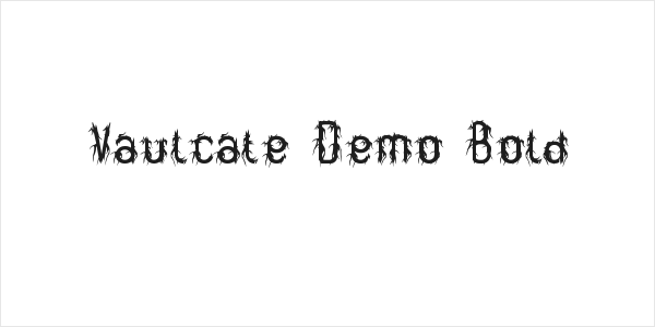 Vaulcate Demo Bold Logo