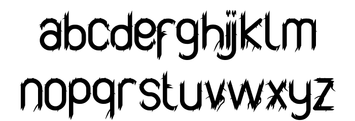 Vaulcate Demo Font LOWERCASE