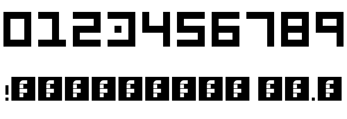 Vault Regular Font Alte caractere