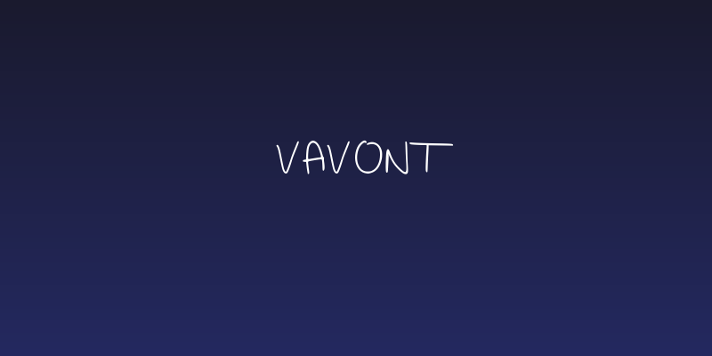 Vavont Social Header