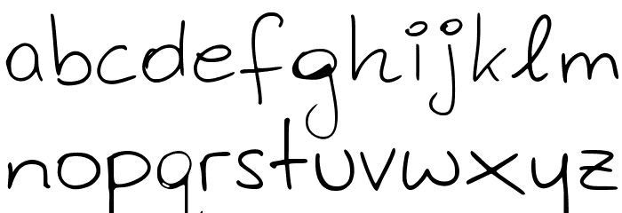 Vavont Font LOWERCASE