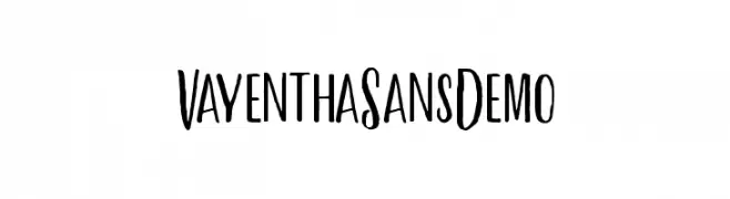 VayenthaSansDemo  Fuentes Gratis Descargar