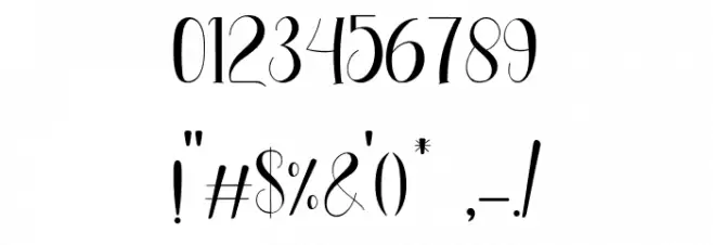 Vaylina Font OTHER CHARS