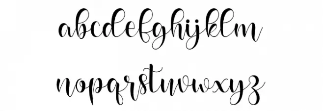 Vaylina Caratteri MINUSCOLO