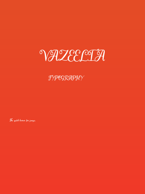 Vazeelia Poster