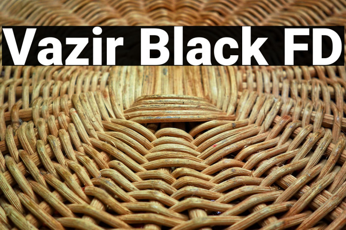 Vazir Black FD Example 3