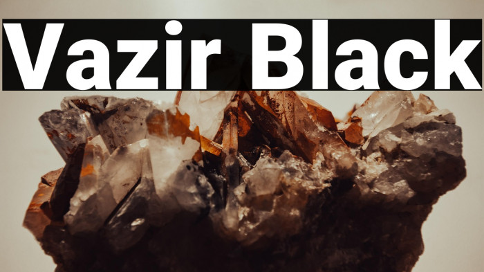 Vazir Black Example 3
