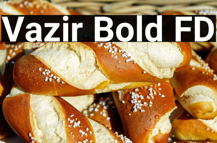 Vazir Bold FD Example 1