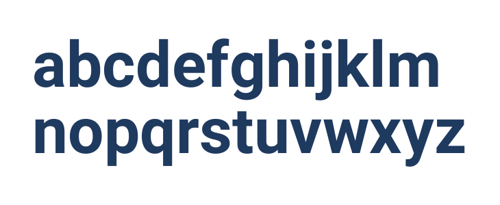 Vazir Bold FD Lowercase