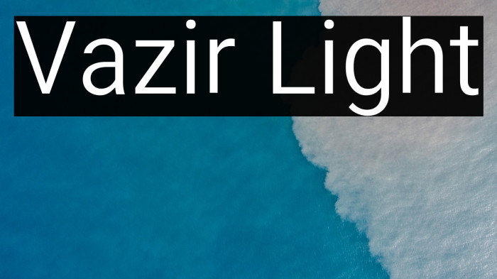 Vazir Light Example 1