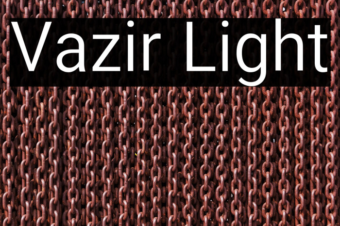Vazir Light Example 2