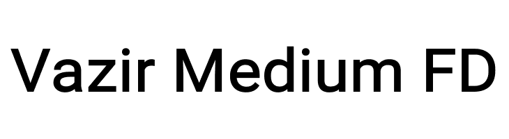 Vazir Medium FD  Descarca Fonturi Gratis