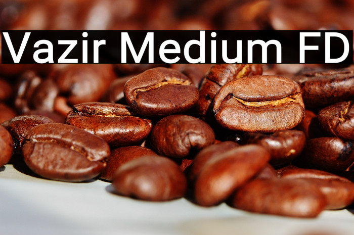 Vazir Medium FD Example 1