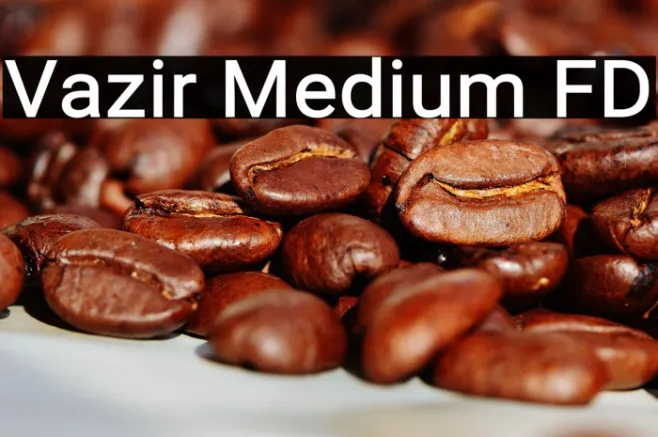 Vazir Medium FD Example 1