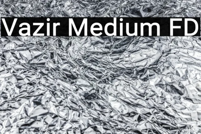 Vazir Medium FD Example 3
