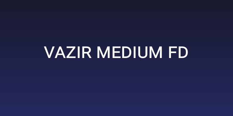 Vazir Medium FD Social Header
