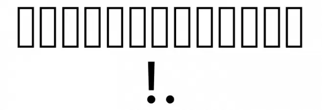 Vazir WOL Font OTHER CHARS