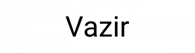 Vazir  baixar fontes gratis