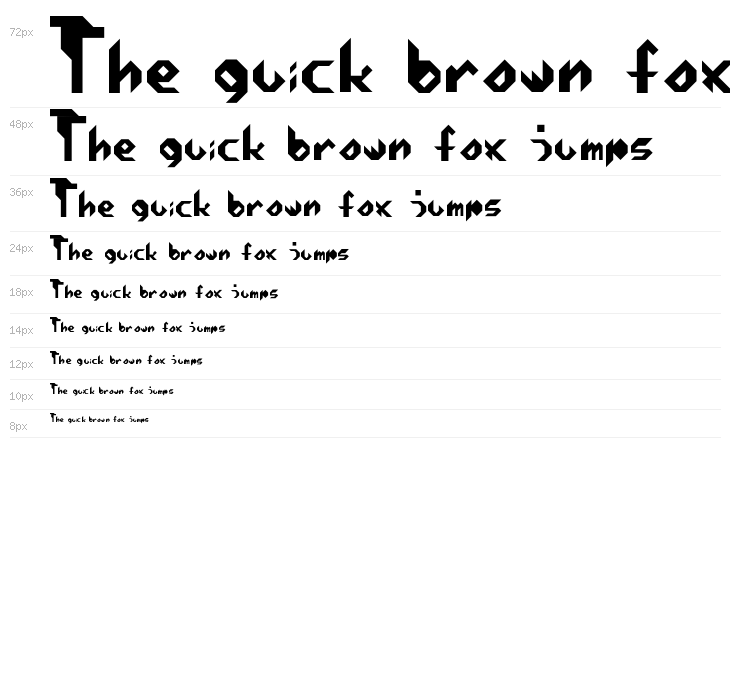 vAonom Bold Waterfall