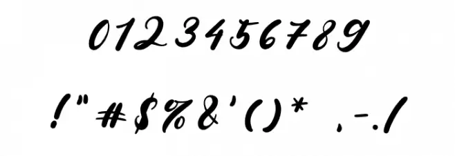 vagnotie Font OTHER CHARS