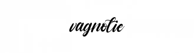 vagnotie  नि: शुल्क फ़ॉन्ट्स डाउनलोड