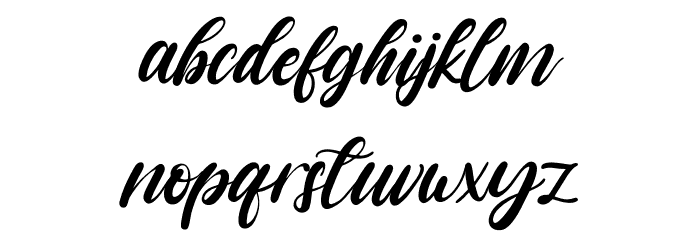 vagnotie Font LOWERCASE