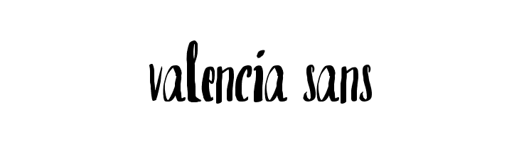 valencia sans  免费字体下载