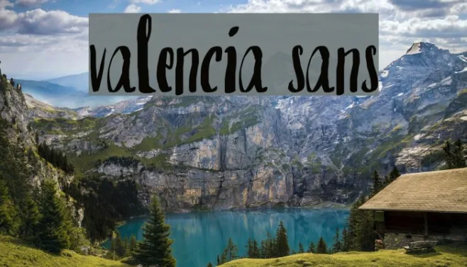 valencia sans Example 1
