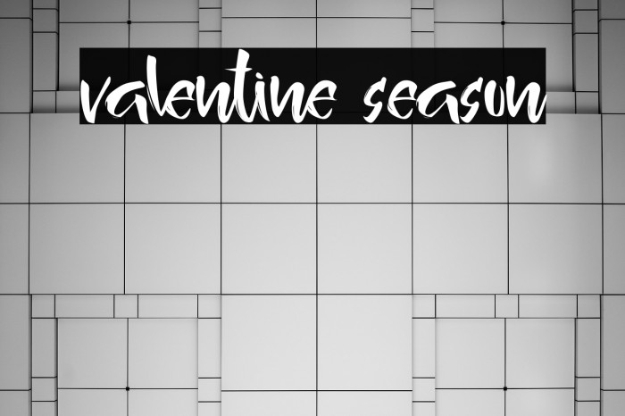 valentine season Example 1