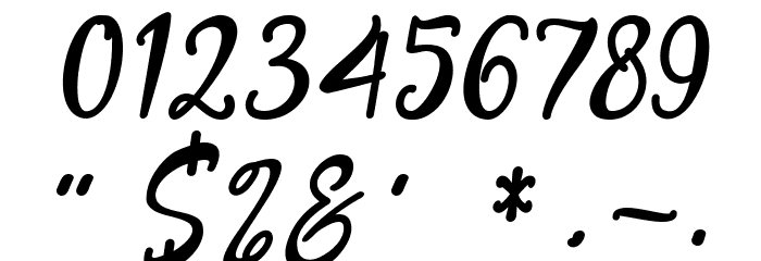 valentine vibes Font OTHER CHARS