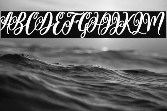 valentine Font examples