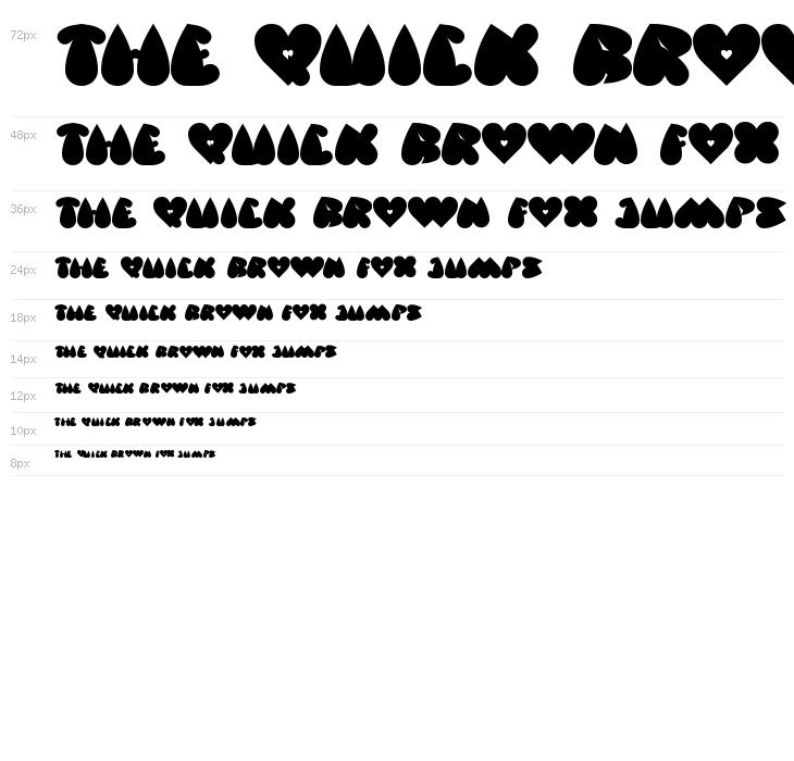 valentine's day Waterfall