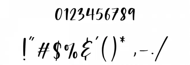 valerina Font OTHER CHARS