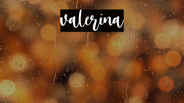 valerina Example 1