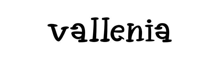 vallenia  免费字体下载
