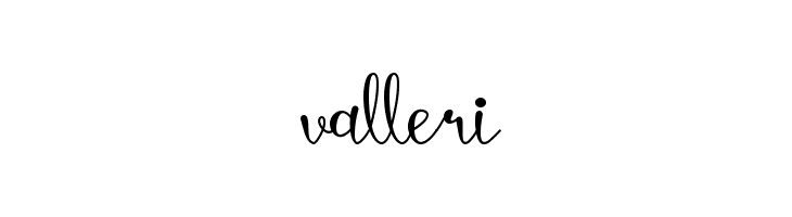 valleri  font caratteri gratis