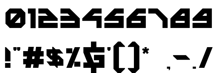 valorax Font OTHER CHARS