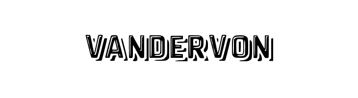 vandervon  नि: शुल्क फ़ॉन्ट्स डाउनलोड