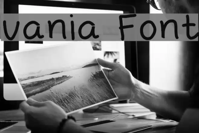 vania Font examples