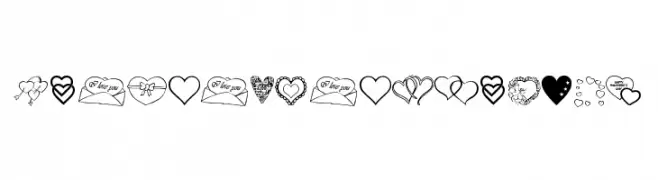 vanlentines day TFB  Frei Schriftart Herunterladen