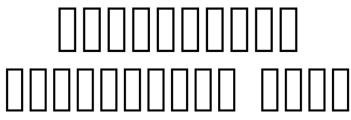 VBdings Font OTHER CHARS