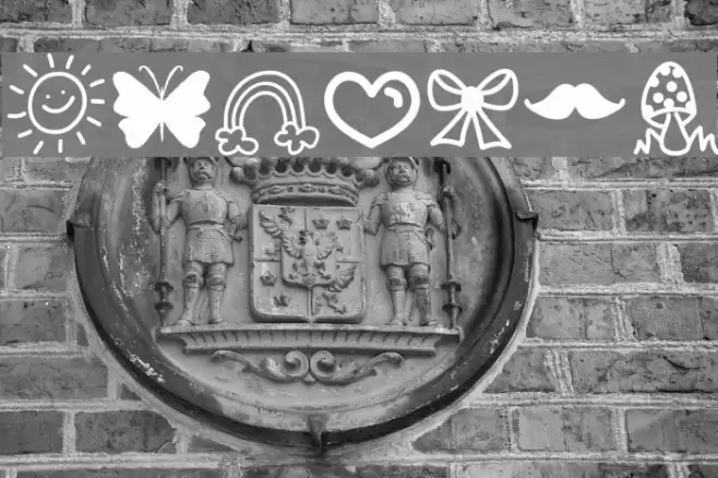 VBdings Schriftart examples