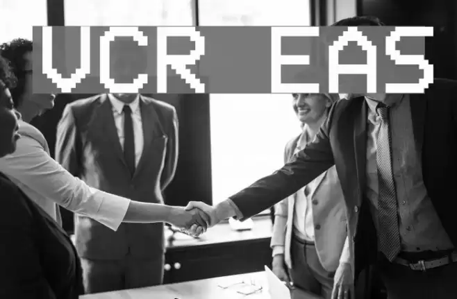 VCR EAS Font examples