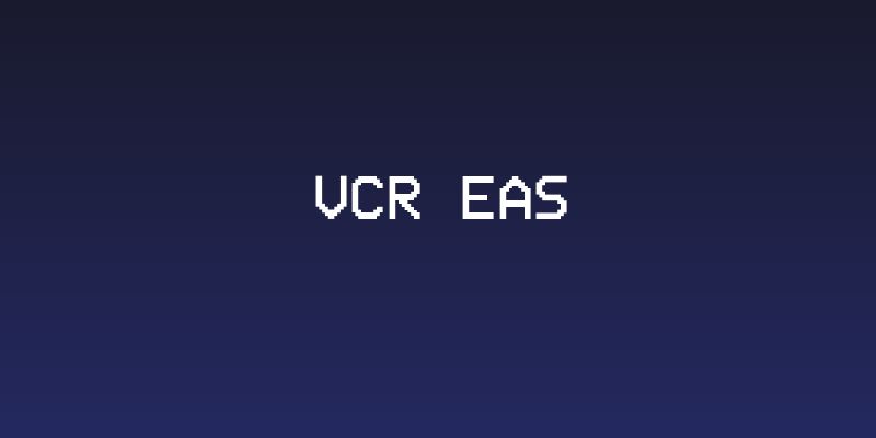 VCR EAS Social Header