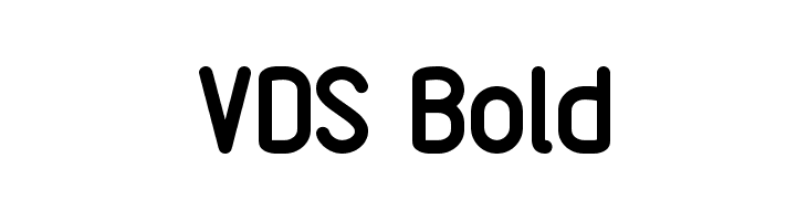 VDS Bold Font