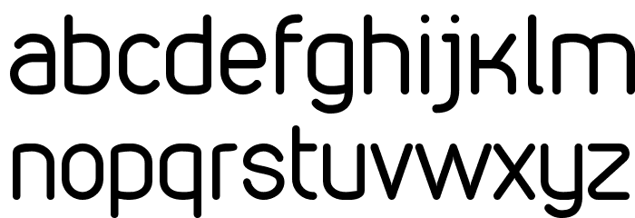 VDS Compensated Light フォント 小文字