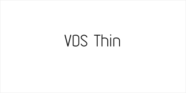 VDS Thin Logo